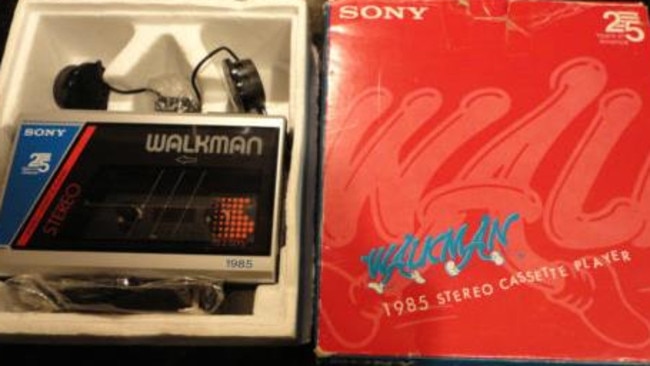 Who would have thought a Walkman would be worth $2700?