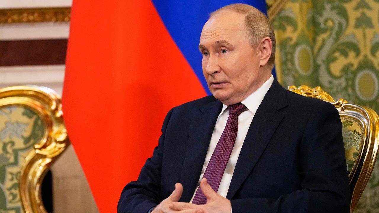 Russian President Vladimir Putin skipped Ukraine peace talks that he proposed. Picture: Alexander Zemlianichenko / POOL / AFP