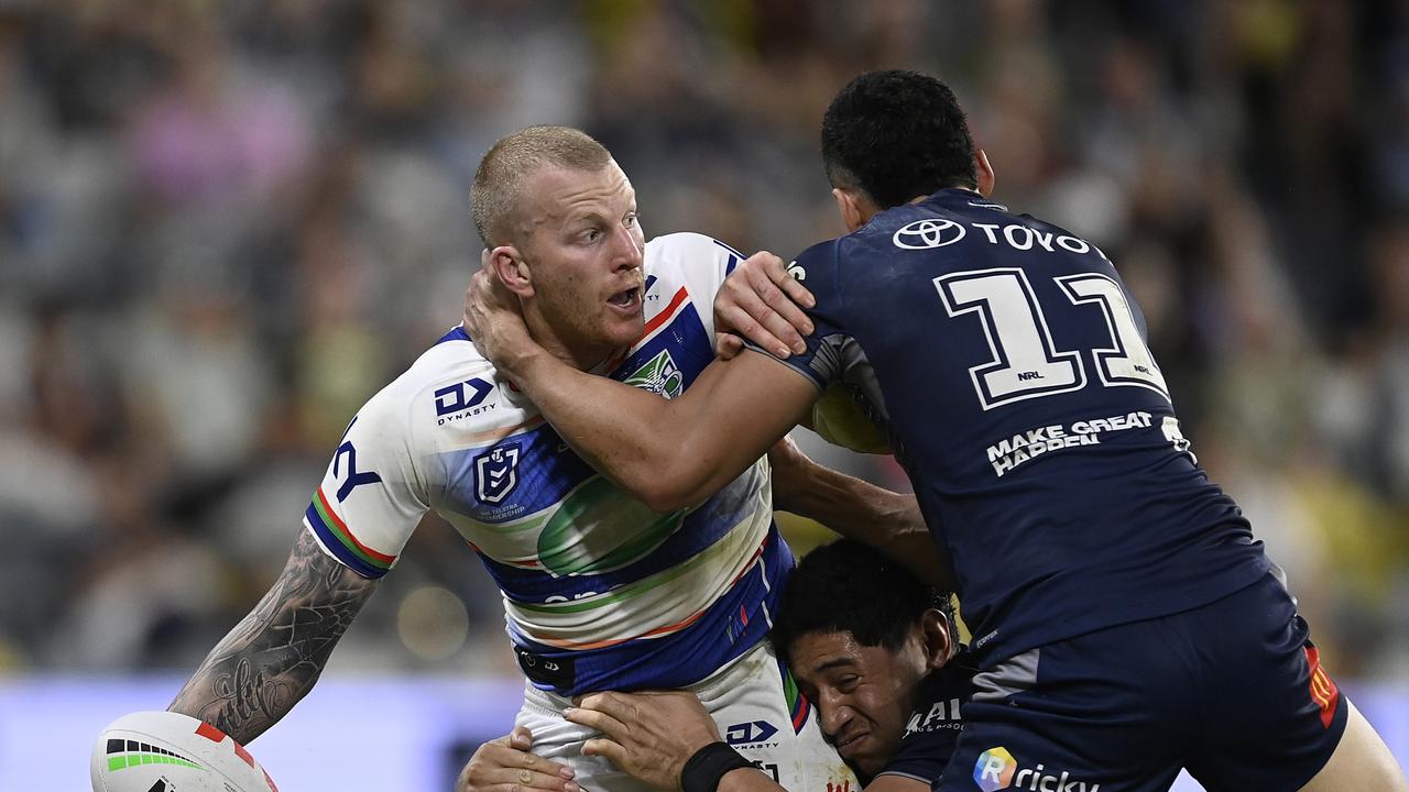 Barnett has matured immensely and is playing his most consistent footy with the Warriors. Picture: Ian Hitchcock/Getty Images