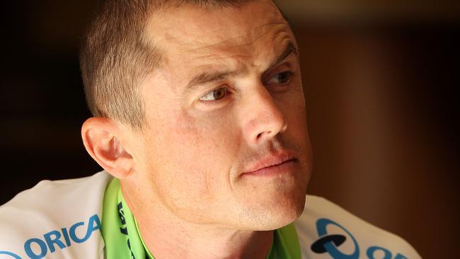 Cyclist Simon Gerrans is one of the contenders to win the Cadel Evans Race. Picture: Alison Wynd