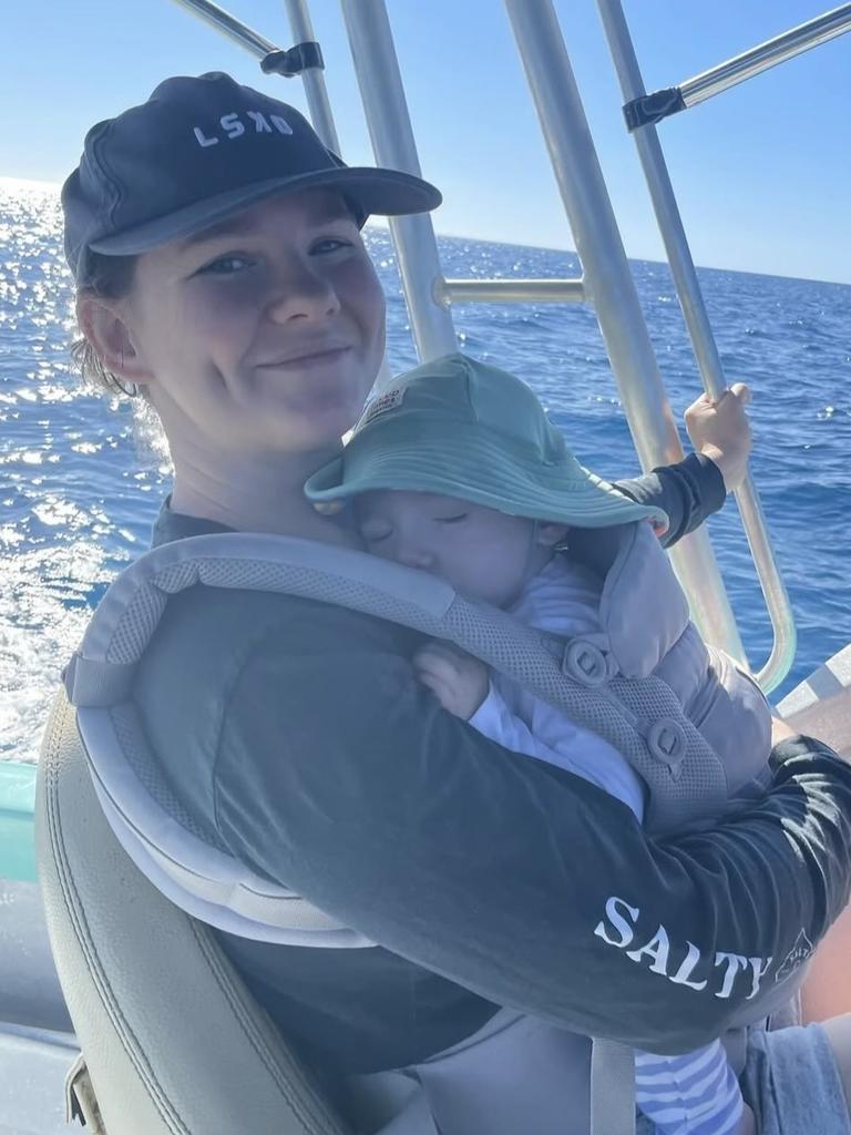 Rachel Spletter with her son Henry Spletter who died at a Cairns daycare centre last week. Picture: Supplied.
