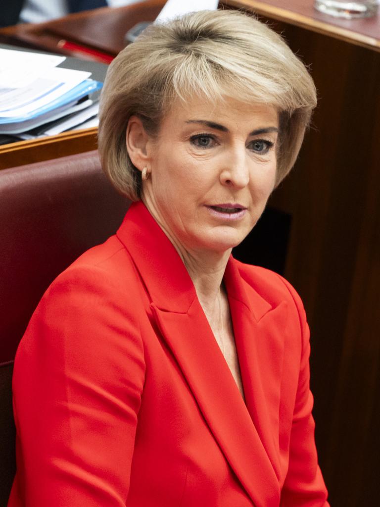 Senator Michaelia Cash was not called either. Pictures: Martin Ollman