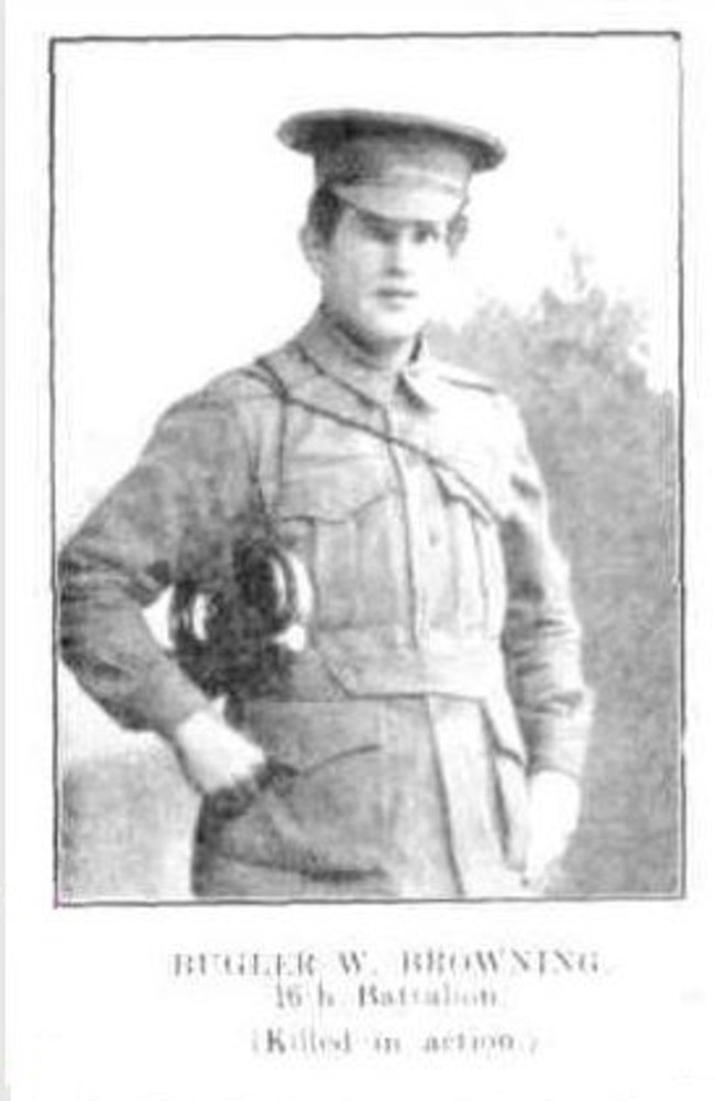 Private William Browning. Picture: Virtual War Memorial Australia