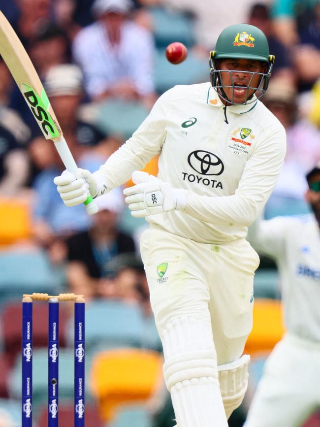 Patterson has taken inspiration from Usman Khawaja. Picture: Patrick Hamilton / AFP