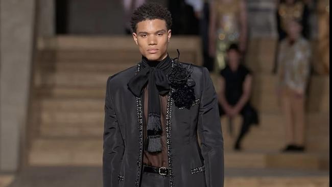 Reece McDonald has walked for runways including Dolce & Gabbana.