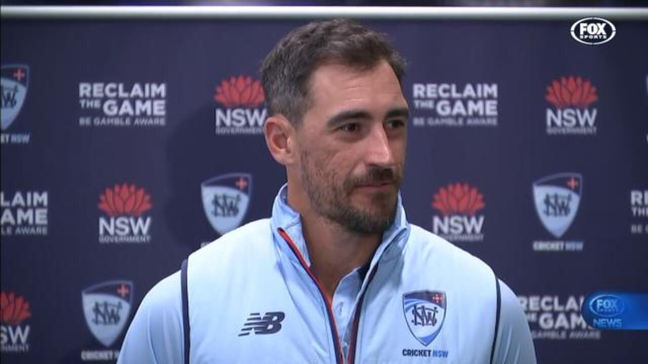 Starc dons baggy Blue ahead of India series