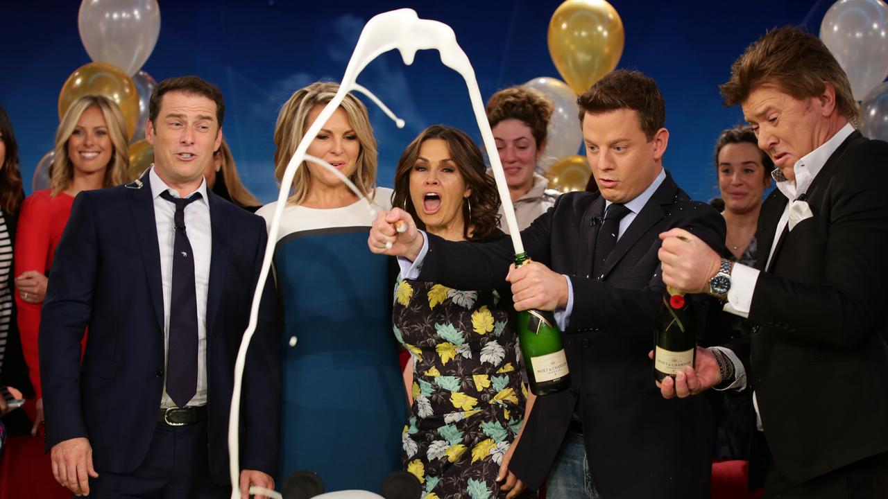 Georgie Gardner's last day on Today in 2014.