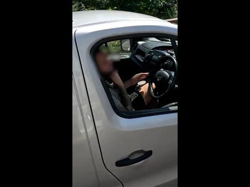 Driver caught trimming beard during police crackdown on dangerous driving