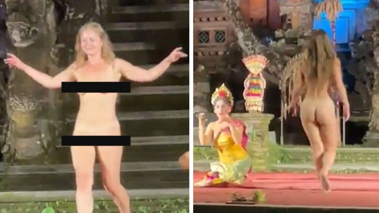 1280px x 721px - Tourist arrested over nude Bali temple act: 'Sad to see this behaviour' |  news.com.au â€” Australia's leading news site