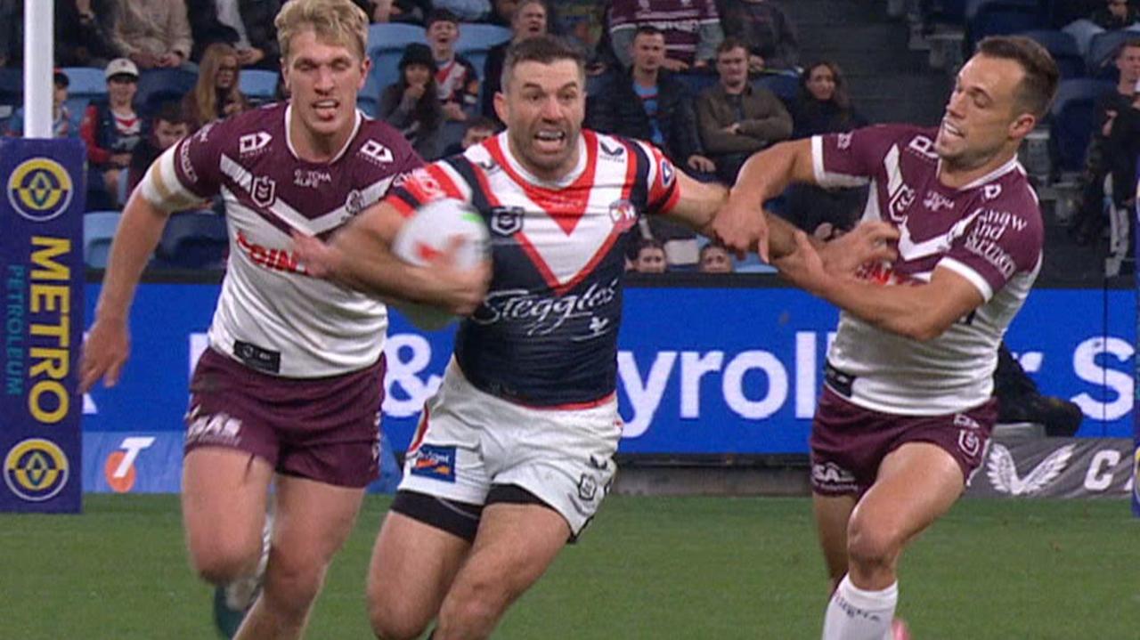 James Tedesco had a red-hot start to the game.