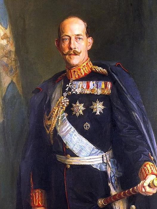 Portrait of King Constantine I of the Hellenes (of Greece) by Philip de László, 1914.