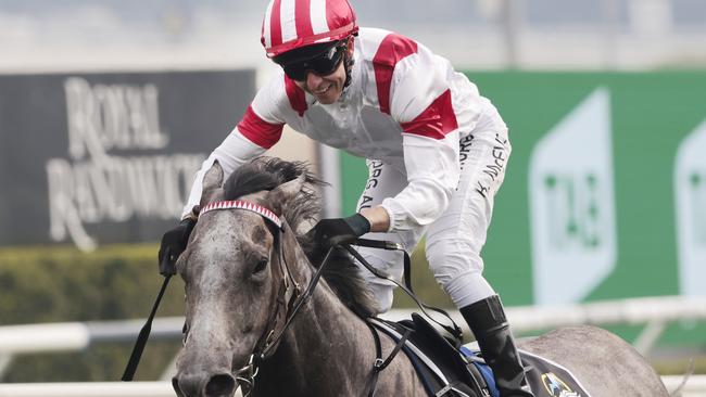 Kerrin McEvoy and Classique Legend combine to win at Royal Randwick in October.