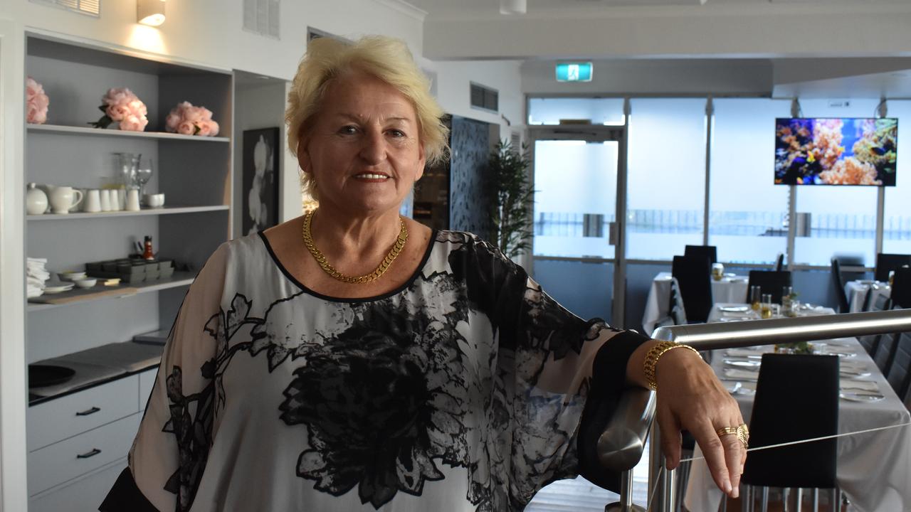 Irene Skenderis At Dimitri's Mediterranean Restaurant in Gladstone. Photo: Liana Walker