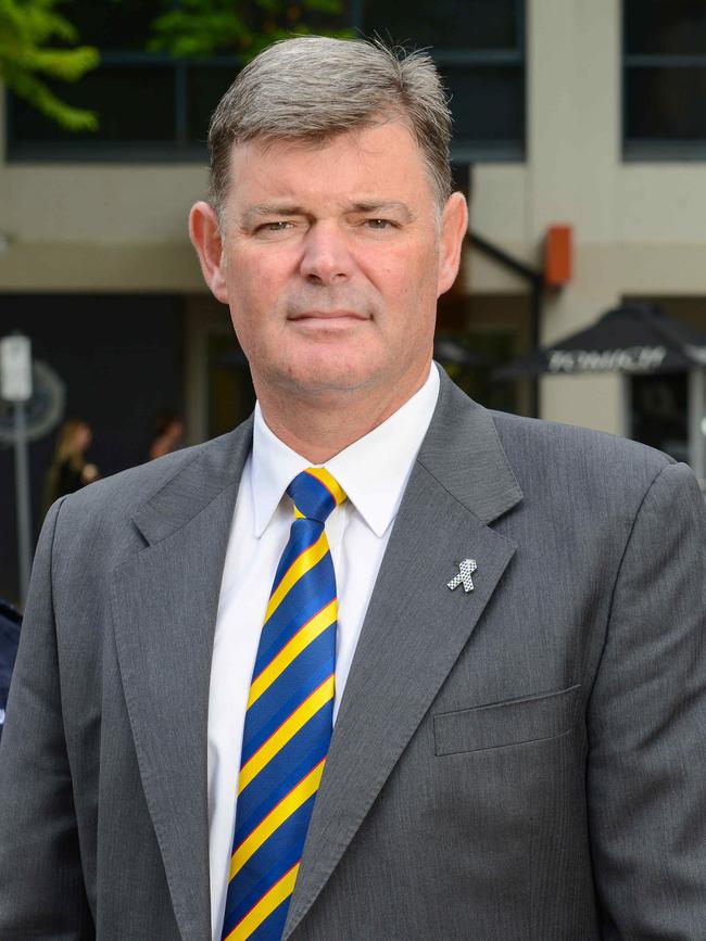 Police Association of SA president Mark Carroll. Picture: Brenton Edwards