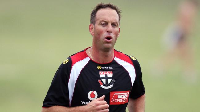 Fitness guru David Misson during his time at St Kilda.