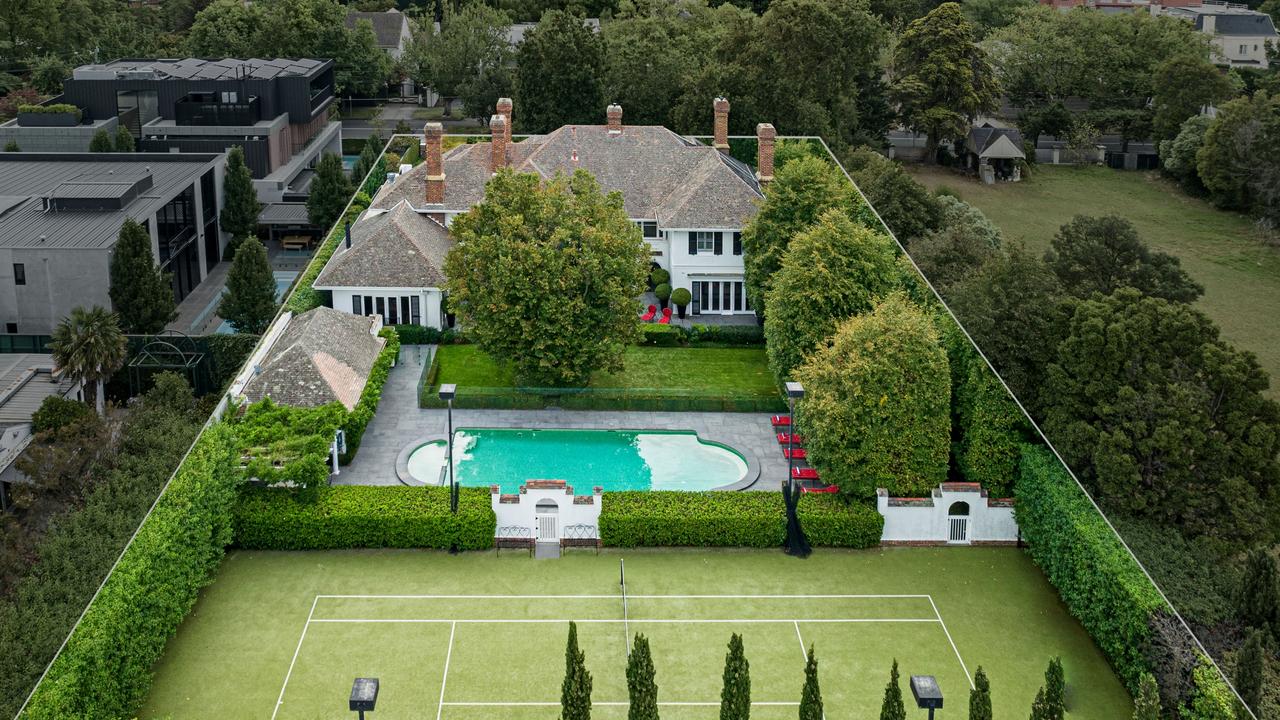 Organic yoghurt brand five:am founder David Prior sold his Toorak estate at 14 St Georges Rd.