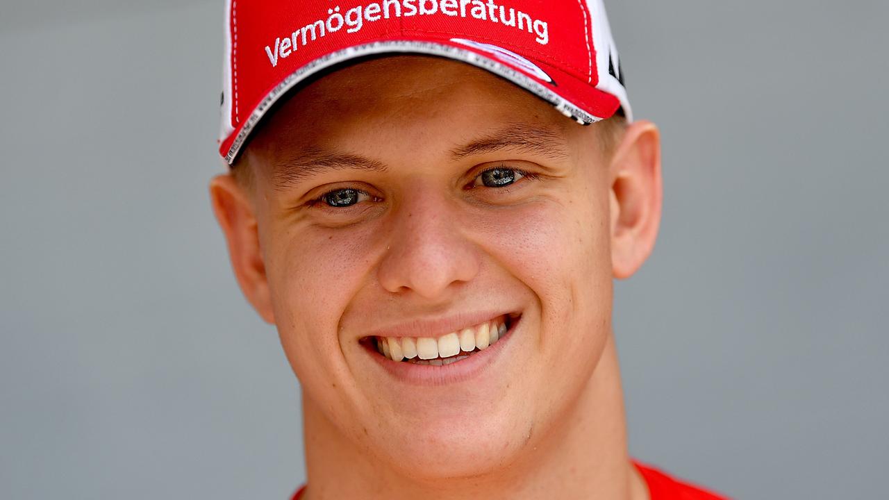 Germany's Formula 2 driver Mick Schumacher at the 2020 Bahrain Grand Prix at the Sakhir circuit in the desert south of the Bahraini capital, Manama. (Photo by Andrej ISAKOVIC / AFP)