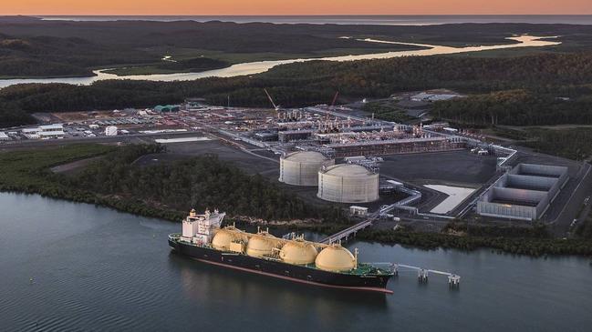 The Australia-Pacific LNG in eastern Queensland. Origin began production there in late 2015.