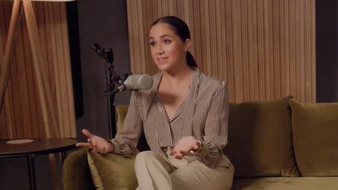 Meghan Markle managed to be unintentionally hilarious in her interview with The Cut. Picture: Spotify