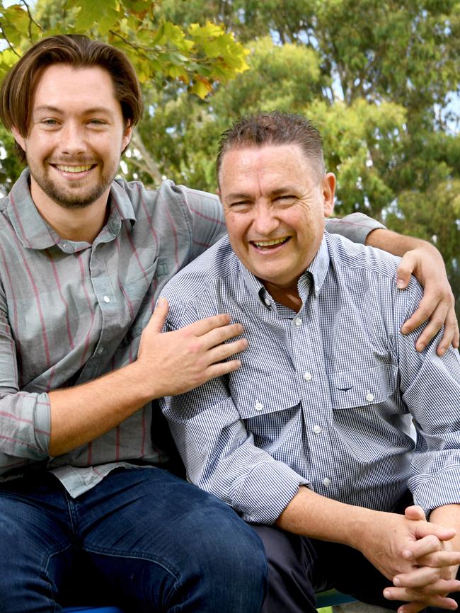 New SA Best candidates father/son. Engineers John (Jack) Noonan 27yrs (going up against Mr Marshall) and his father John Noonan (going up against Mr Weatherill). Picture: Tricia Watkinson