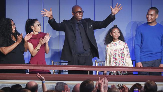 Dave Chappelle is honoured with the Mark Twain Prize for American Humor at The Kennedy Center on October 27 in Washington, DC. Picture: Paul Morigi/Getty