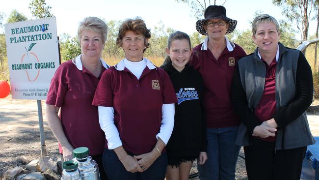 Zonta Club of Bowen members looked after the riders with a range of refreshments at the Bowen Rollercoaster Ride in 2016. Pictured are members Chris Coventry, Hortense Ingram, Christine Nicholls and Ruby Illmer, with Christine's granddaughter Ellie Dyne.