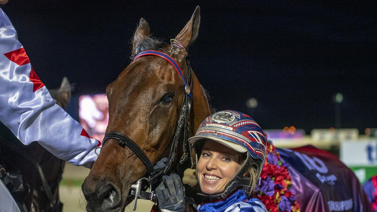 Reinswoman Kate Gath and horse Tornado Valley. Picture: Stuart McCormick