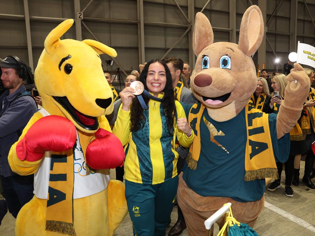 Australia’s first female boxing medallist Caitlin Parker. Picture: Rohan Kelly