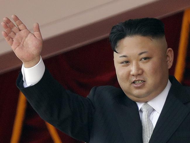 North Korean leader Kim Jong Un has fired another missile. Picture: AP