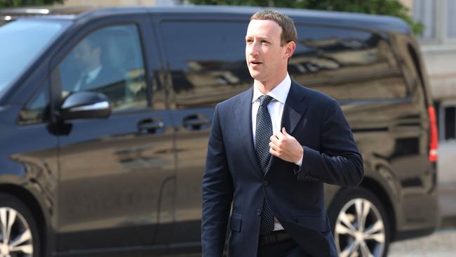 Facebook CEO Mark Zuckerberg has lost a tonne of money in the last six hours Picture: AFP PHOTO / Ludovic Marin