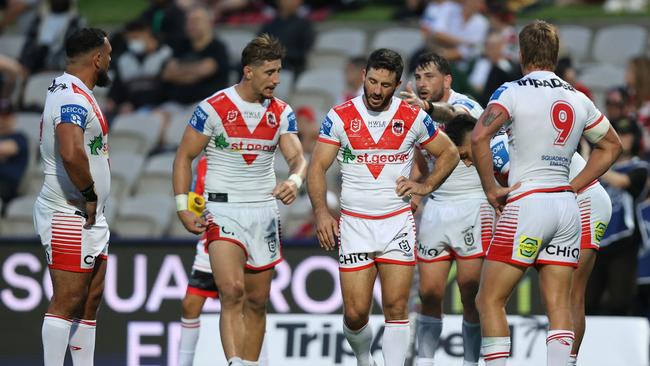 The Dragons need to recapture their round 1 form when they thrashed the Titans. Picture: Jason McCawley/Getty Images