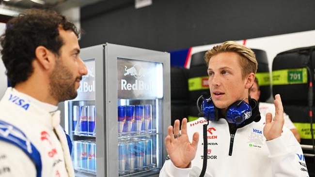 Liam Lawson felt bad about how Ricciardo’s exit played out. (Photo by Rudy Carezzevoli/Getty Images)