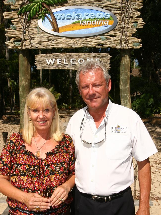 Former McLaren’s LAnding operators Margaret and Bruce Nicholls. Picture: Batterham Mike