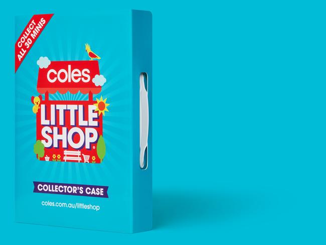 The Coles Little Shop collectible range.