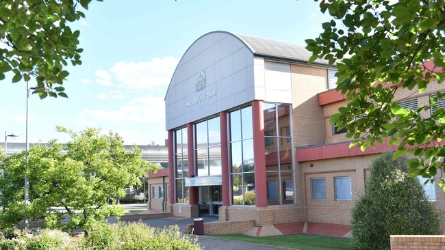 The Elizabeth Magistrates Court, in which Matthew Wesley Hulls appeared by video link. (AAP Image / Keryn Stevens)