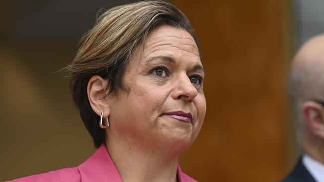 Communications Minister Michelle Rowland was urged to step in to extend the time before the 3G network is shut down by Telstra and Optus. Picture: NewsWire/ Martin Ollman