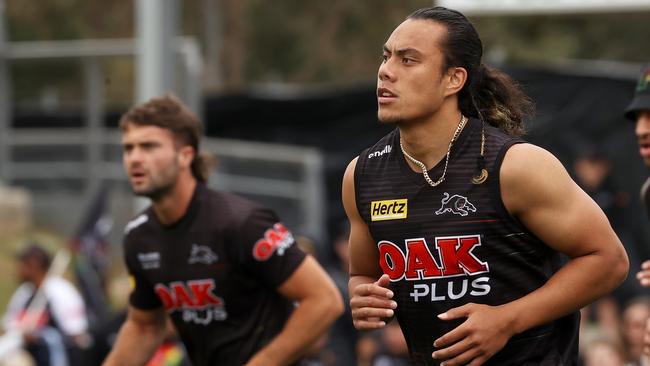 Luai was back at training on Tuesday. Picture: Mark Kolbe/Getty Images