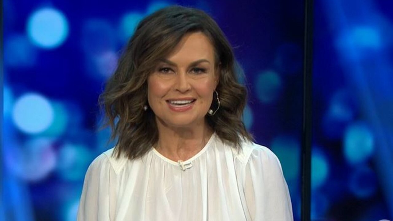 Lisa Wilkinson announcing her departure from The Project. Picture: Ten