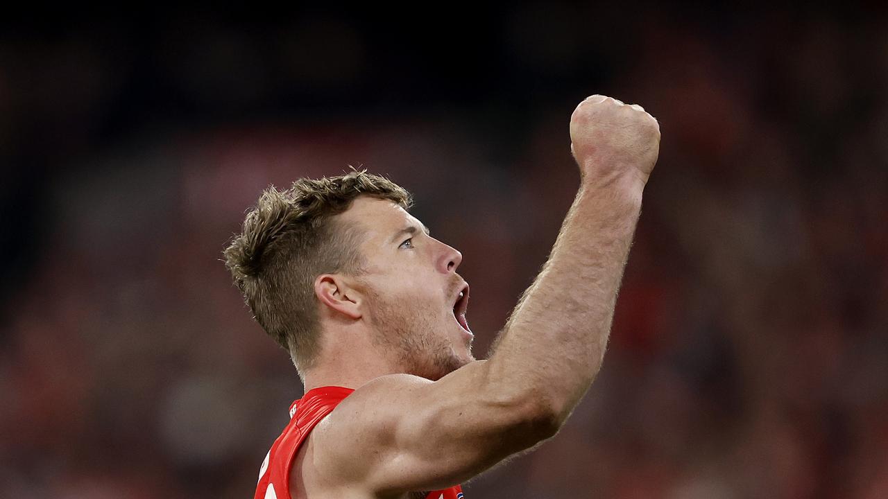 Co-captain Luke Parker is excited about the journey the Sydney Swans are on. Picture: Phil Hillyard