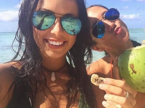 Roberge left and lagace right The youngest of three Canadians guilty of importing 90kg of cocaine via a luxury cruise ship and on eof two glamorous women, Melina Roberge, is sentenced today