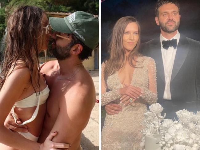 Sydney ‘it’ couple Andy El Bayeh and Harriet Williams have split on a European getaway after two years after their $1 million wedding.