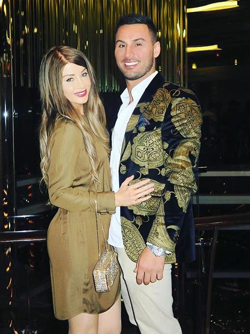 Auburn Councillor Salim Mehajer and his wife Aysha.