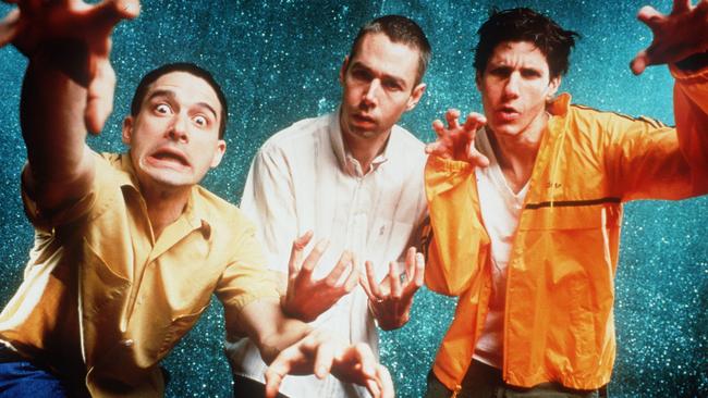 Beastie Boys band members Adam “Ad-Rock” Horowitz, the late Adam “MCA” Yauch, Michael “Mike D” Diamond.