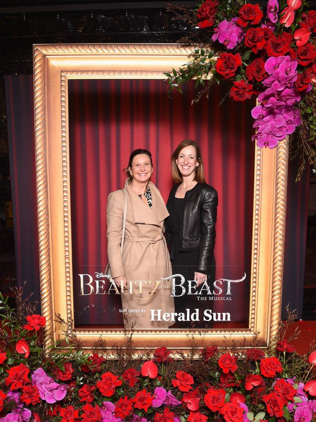 Opening night: Beauty and The Beast at Her Majestys Theatre, Melbourne. Picture: Josie Hayden