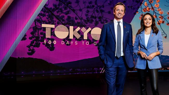 Gelmi will be part of Channel 7’s Tokyo Olympics coverage, with Hamish McLachlan. Picture: Supplied