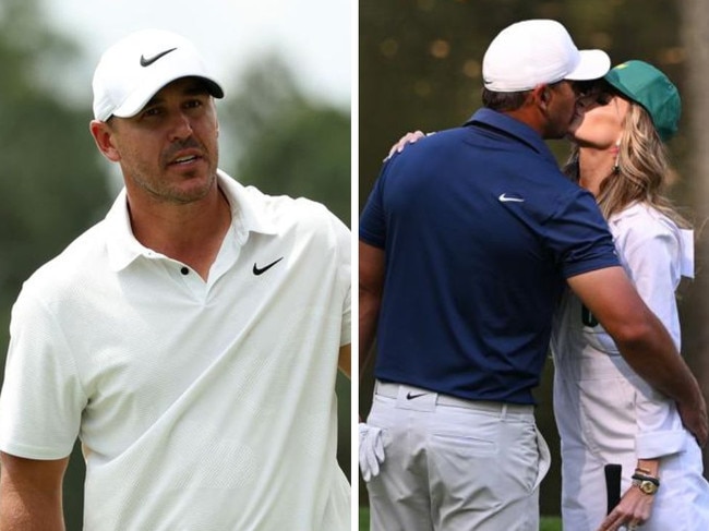 Brooks Koepka is leading The Masters.