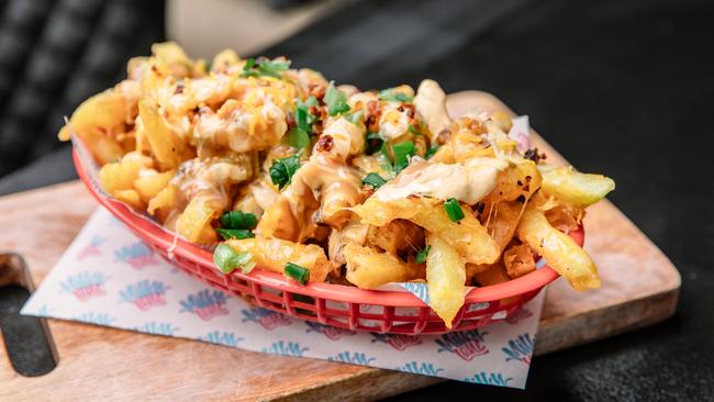 Milky Lane’s next level loaded fries.