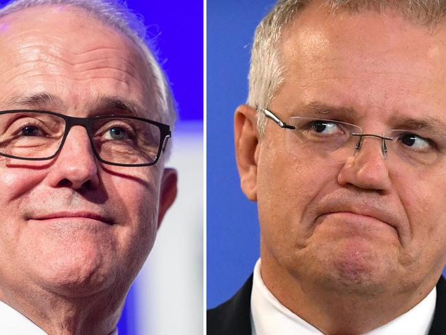 Malcolm Turnbull and Scott Morrison. Picture: News Corp Australia