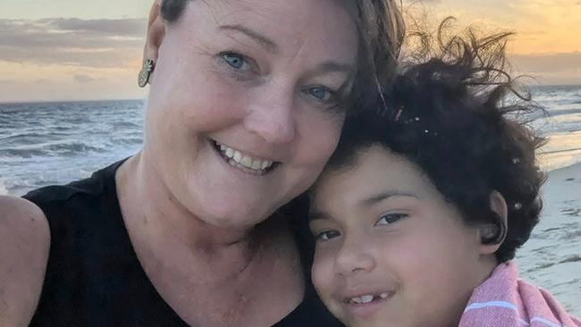Anna Coxson and her daughter Lomani Coxson. Picture: Contributed