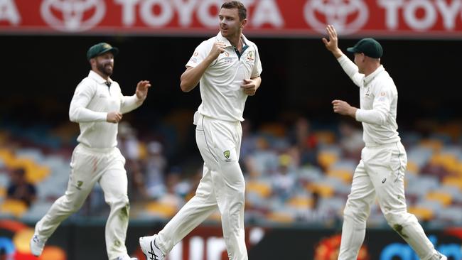 Fast bowler Josh Hazlewood is wary of other grounds outside of Adelaide Oval hosting a day-night Test Picture: Getty Images